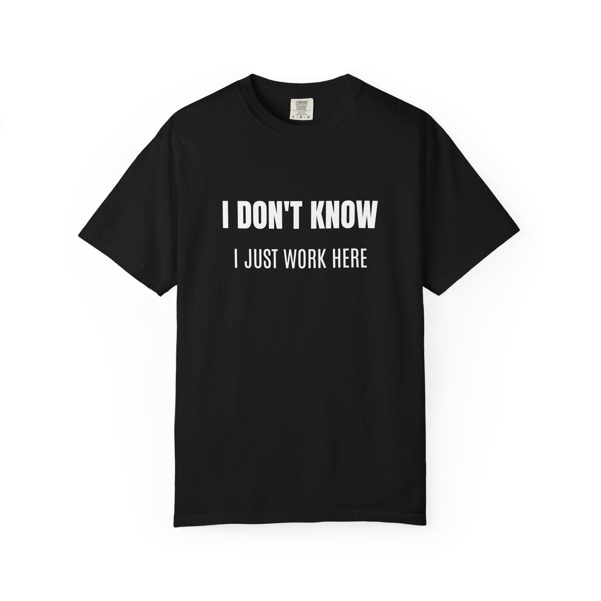 Work Black T-shirt