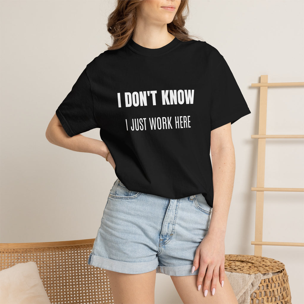 Work Black T-shirt