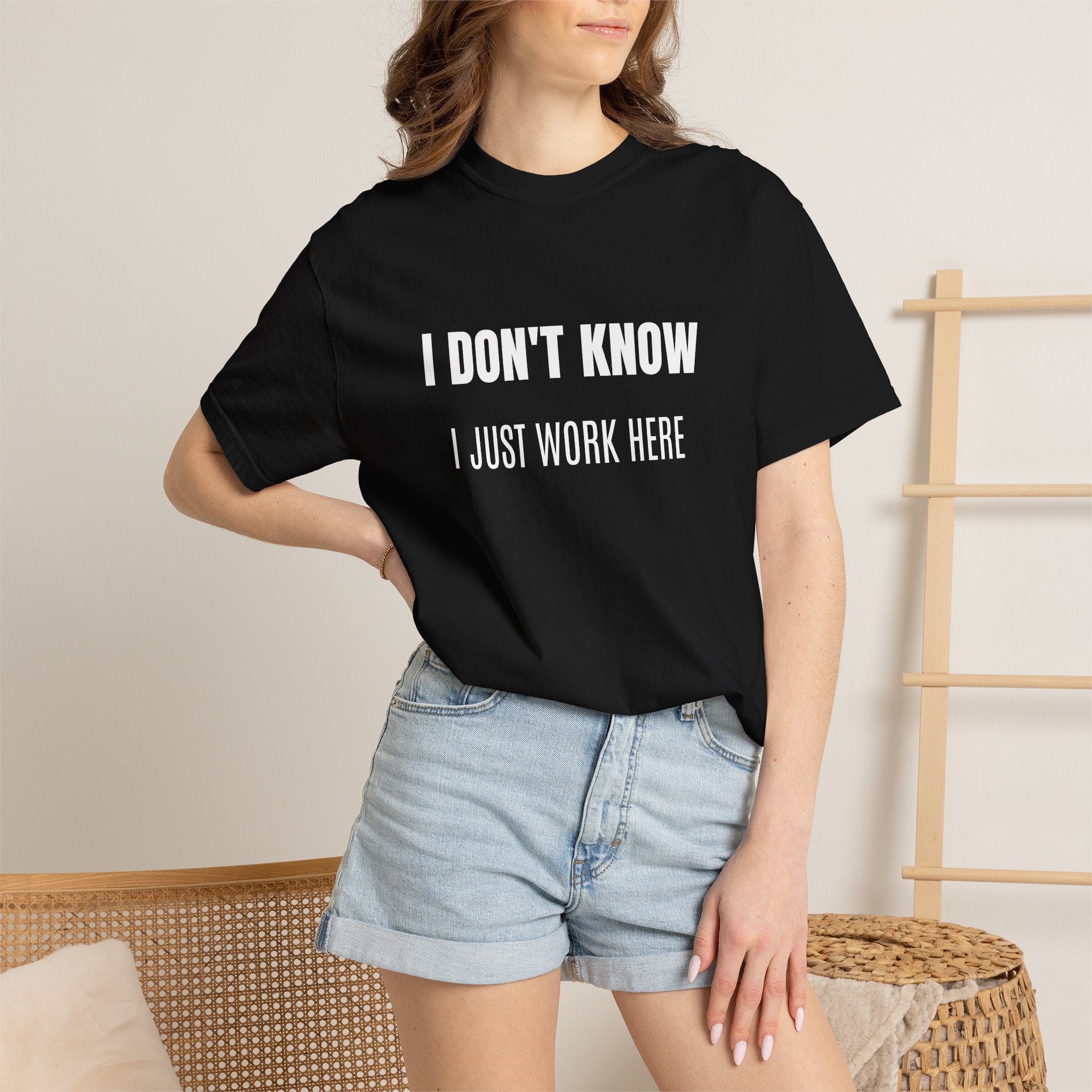 Work Black T-shirt