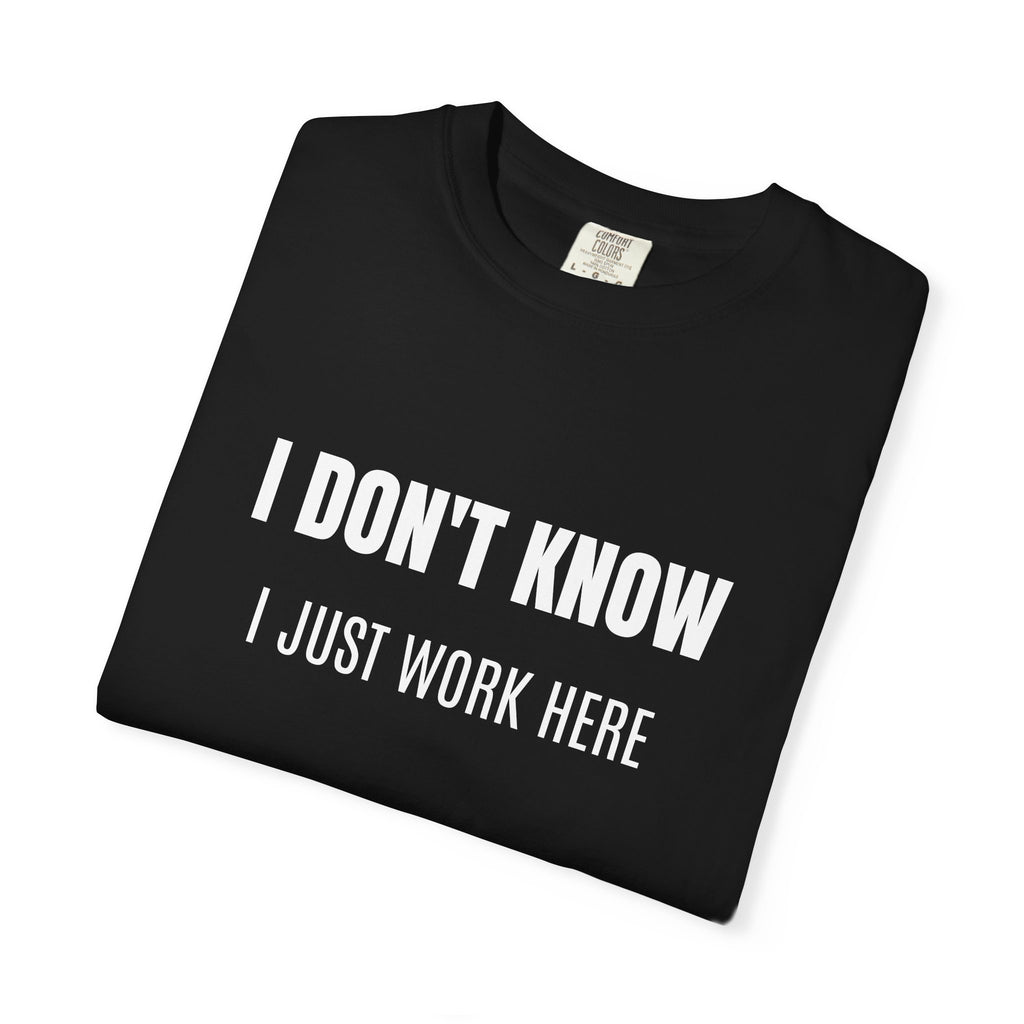 Work Black T-shirt