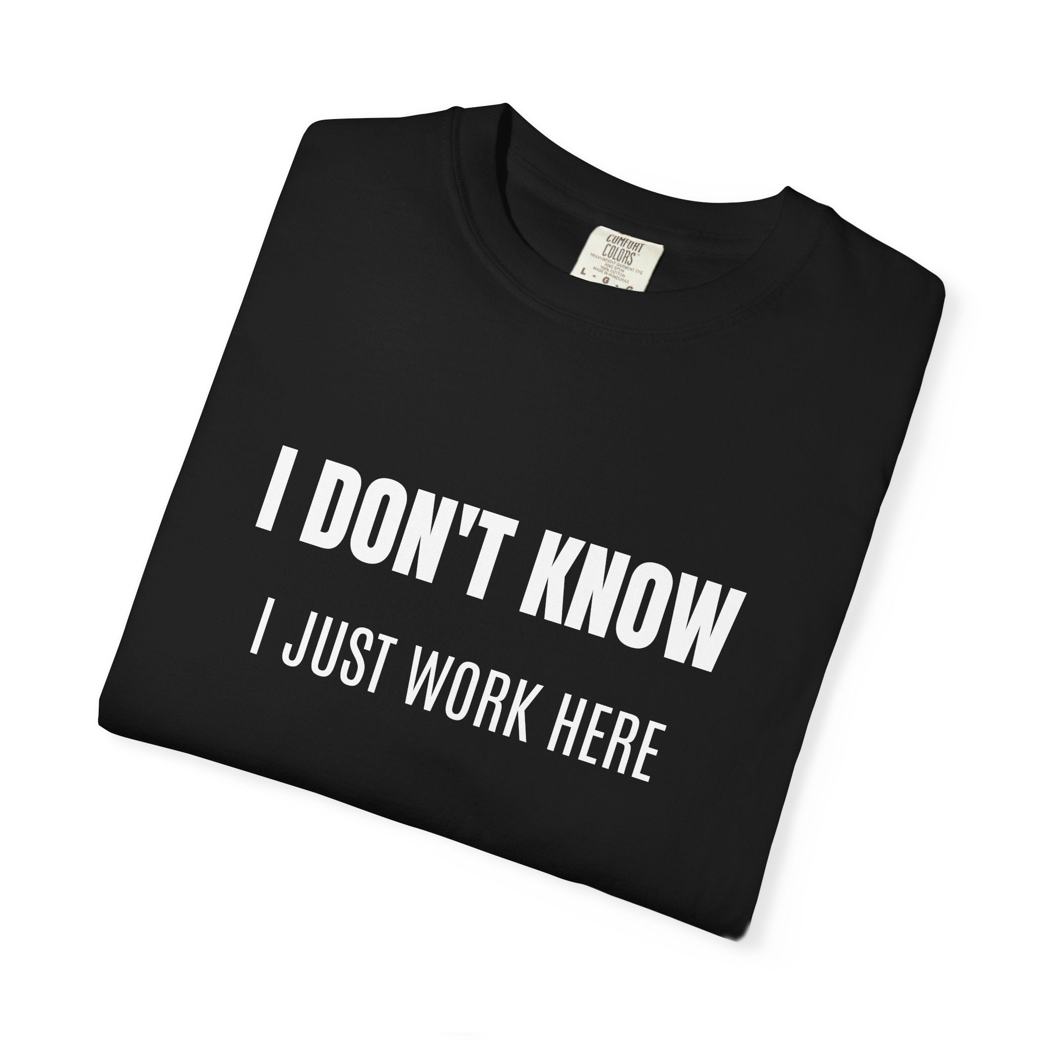 Work Black T-shirt